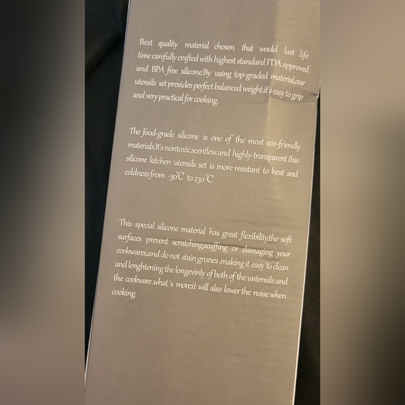 NWT - 12pcs Silicone Kitchen Utensil Cooking Shovel Wooden Handle Cooking Set - Picture 3 of 6